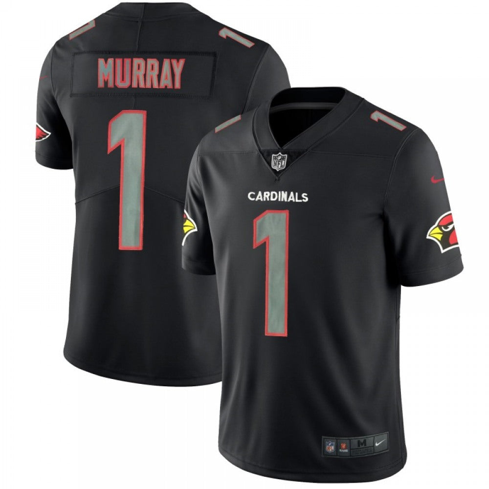 Men's Arizona Cardinals #1 Kyler Murray Black Impact Limited Stitched NFL Jersey 
