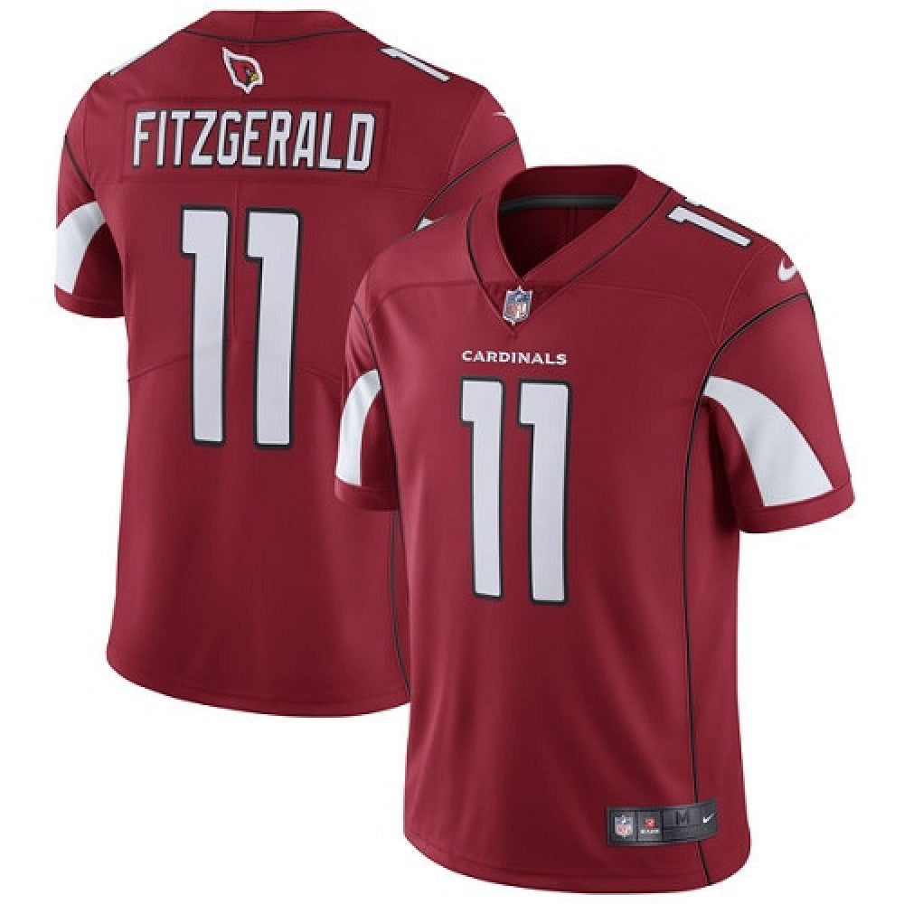 Men's Arizona Cardinals #11 Larry Fitzgerald Red Vapor Untouchable Limited Stitched NFL Jersey 