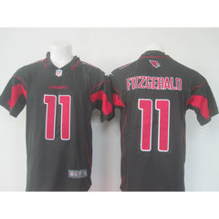 Men's Arizona Cardinals #11 Larry Fitzgerald Black Limited Rush Stitched NFL Jersey 