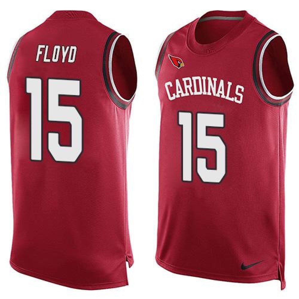 Cardinals #15 Michael Floyd Red Team Color Men's Stitched NFL Limited Tank Top Jersey 