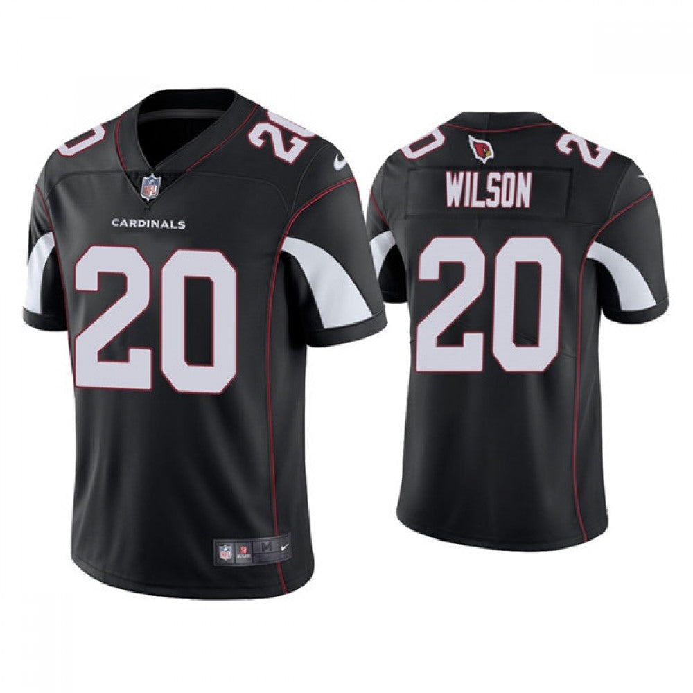 Men's Arizona Cardinals #20 Marco Wilson Black Vapor Untouchable Limited Stitched Jersey 
