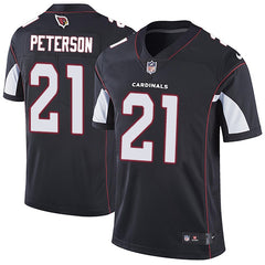 Men's Arizona Cardinals #21 Patrick Peterson Black Vapor Untouchable Limited Stitched NFL Jersey 