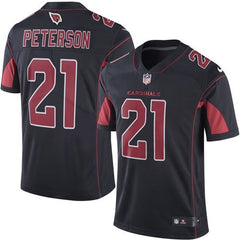 Cardinals #21 Patrick Peterson Black Men's Stitched NFL Limited Rush Jersey 