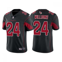 Men's Arizona Cardinals #24 Darrel Williams Black Color Rush Limited Stitched Jersey 