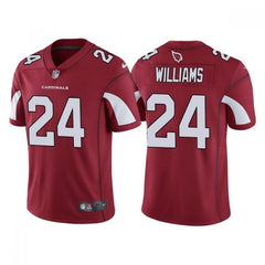Men's Arizona Cardinals #24 Darrel Williams Red Vapor Untouchable Limited Stitched Jersey 