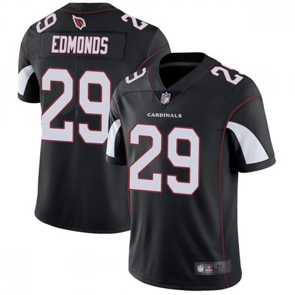 Men's Arizona Cardinals #29 Chase Edmonds Black Vapor Untouchable Limited Stitched Jersey 
