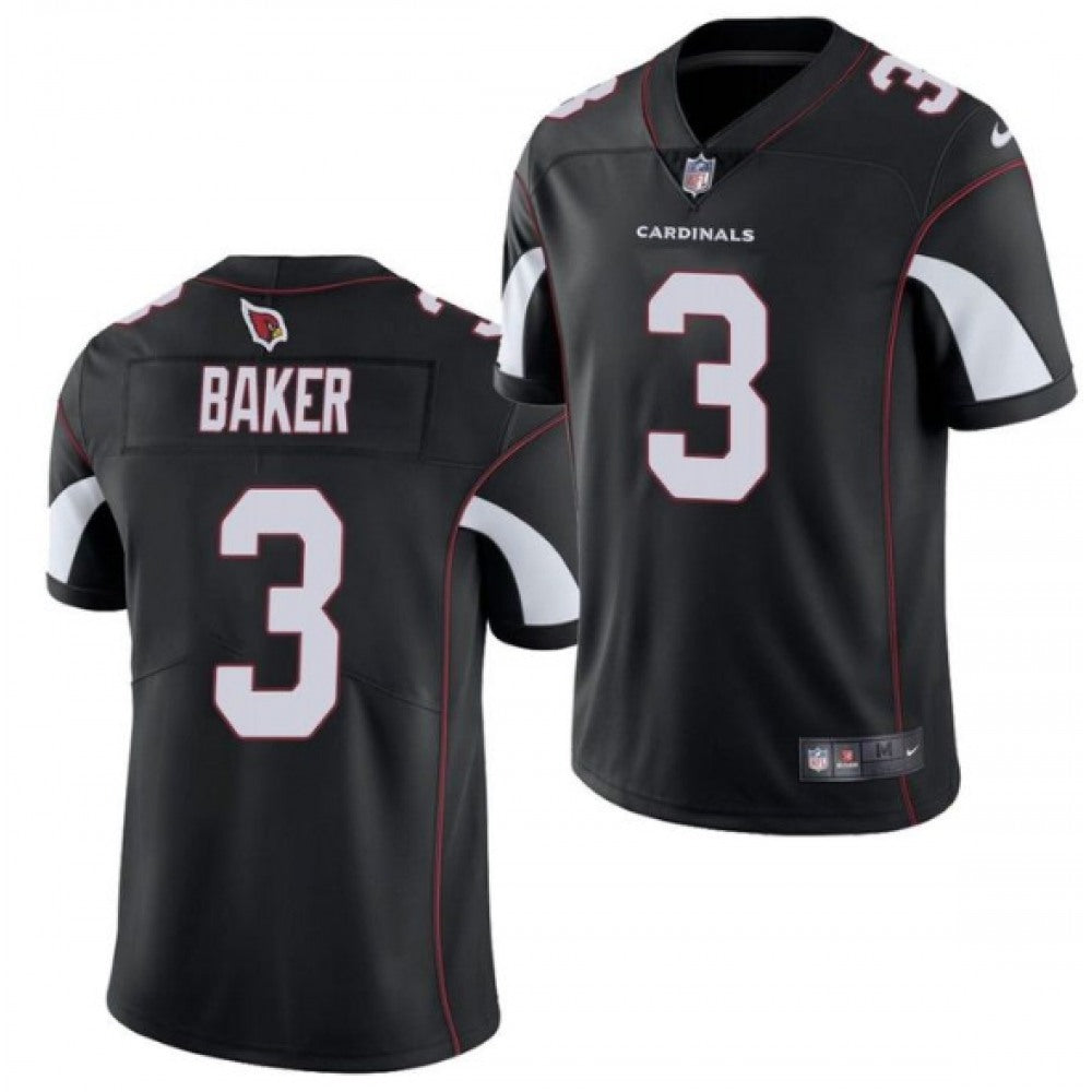 Men's Arizona Cardinals #3 Budda Baker Black Vapor Untouchable Limited Stitched Jersey 