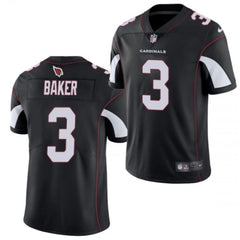 Men's Arizona Cardinals #3 Budda Baker Black Vapor Untouchable Limited Stitched Jersey 