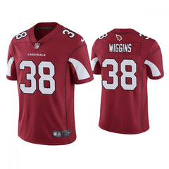Men's Arizona Cardinals #38 James Wiggins Red Vapor Untouchable Limited Stitched Jersey 