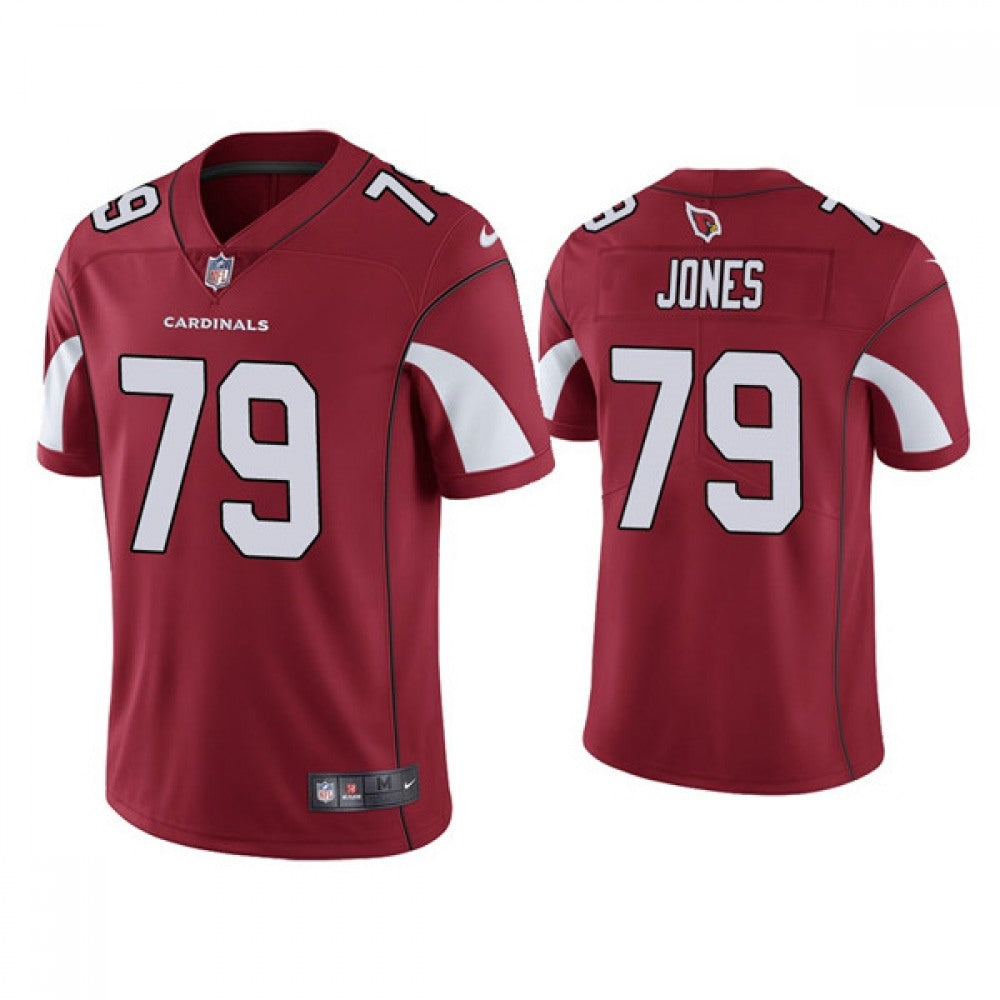 Men's Arizona Cardinals #79 Josh Jones Red Vapor Untouchable Limited Stitched Jersey 