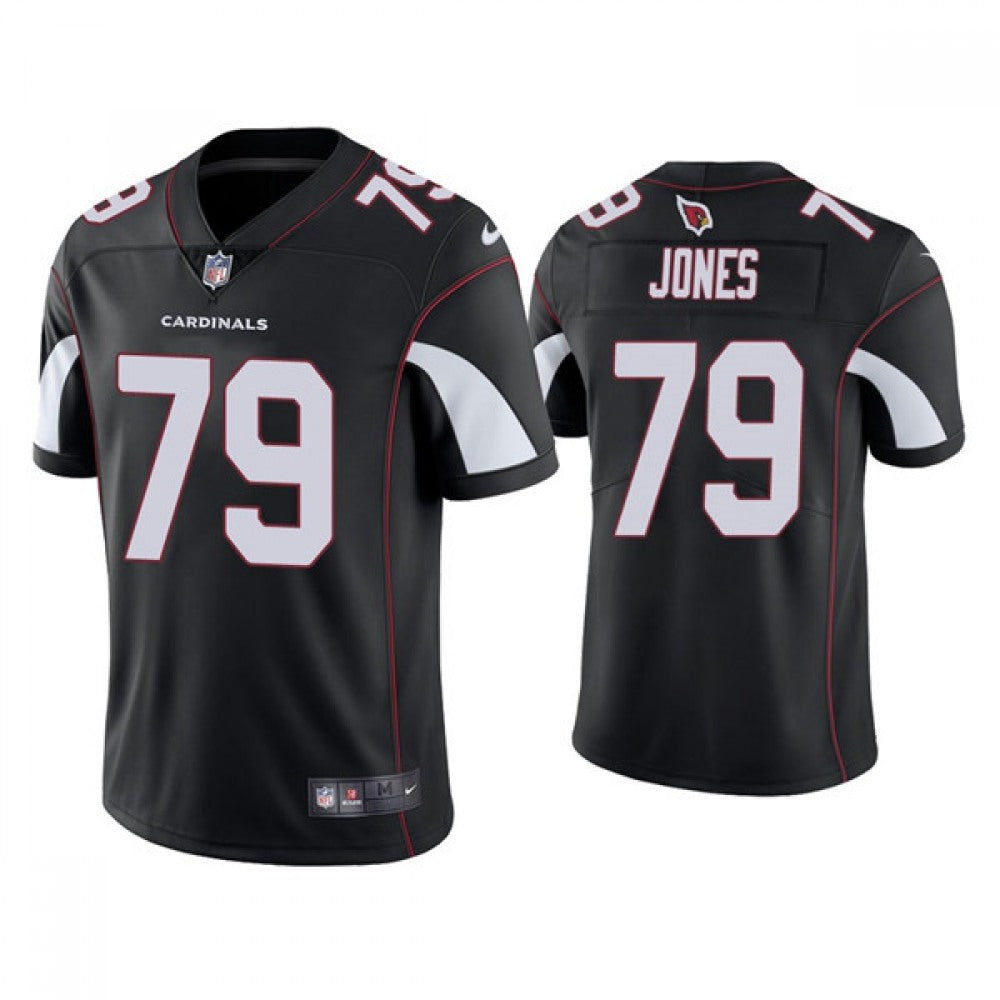 Men's Arizona Cardinals #79 Josh Jones Black Vapor Untouchable Limited Stitched Jersey 