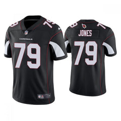 Men's Arizona Cardinals #79 Josh Jones Black Vapor Untouchable Limited Stitched Jersey 
