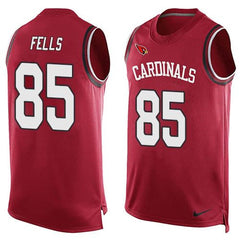 Cardinals #85 Darren Fells Red Team Color Men's Stitched NFL Limited Tank Top Jersey 