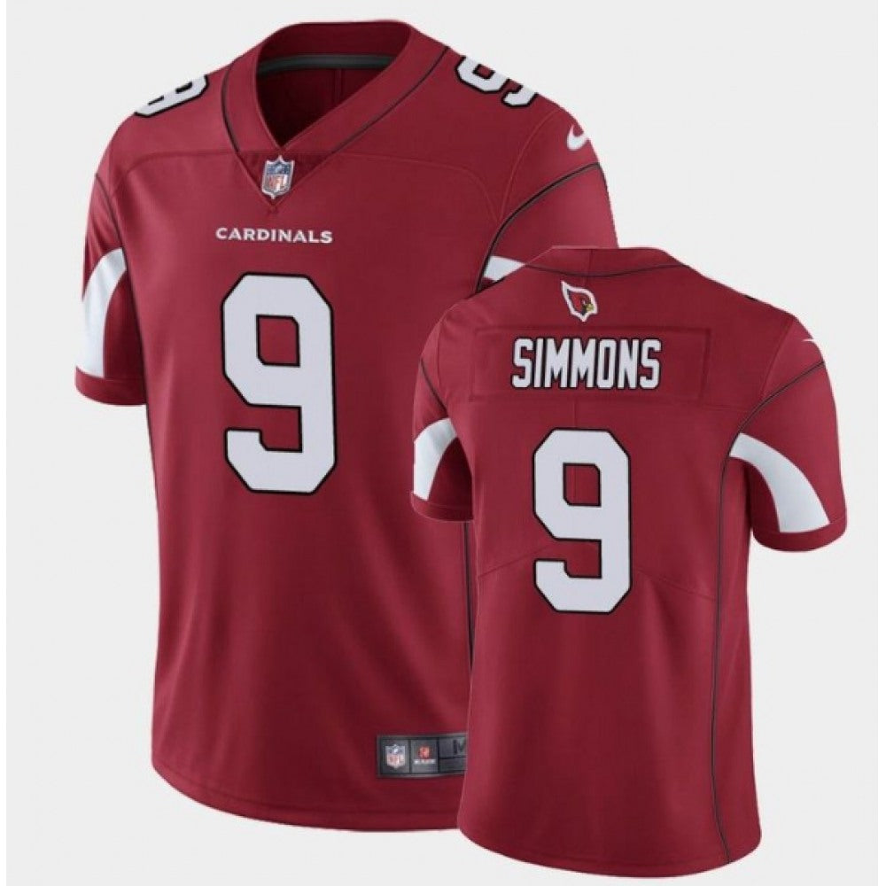 Men's Arizona Cardinals #9 Isaiah Simmons Red Vapor Untouchable Limited Stitched Jersey 