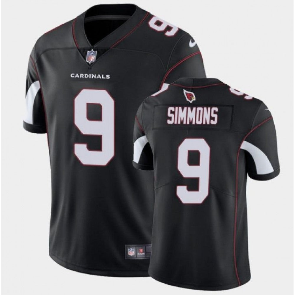 Men's Arizona Cardinals #9 Isaiah Simmons Black Vapor Untouchable Limited Stitched Jersey 