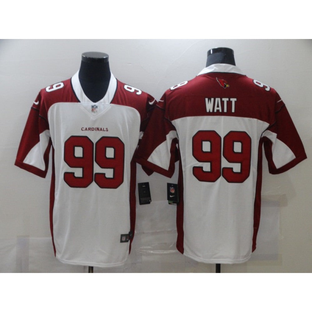Men's Arizona Cardinals #99 J.J. Watt White Vapor Untouchable Limited Stitched Jersey 