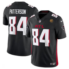 Men's Atlanta Falcons #84 Cordarrelle Patterson Black 2023 F.U.S.E. With John Madden Patch Vapor Limited Stitched Football Jersey 