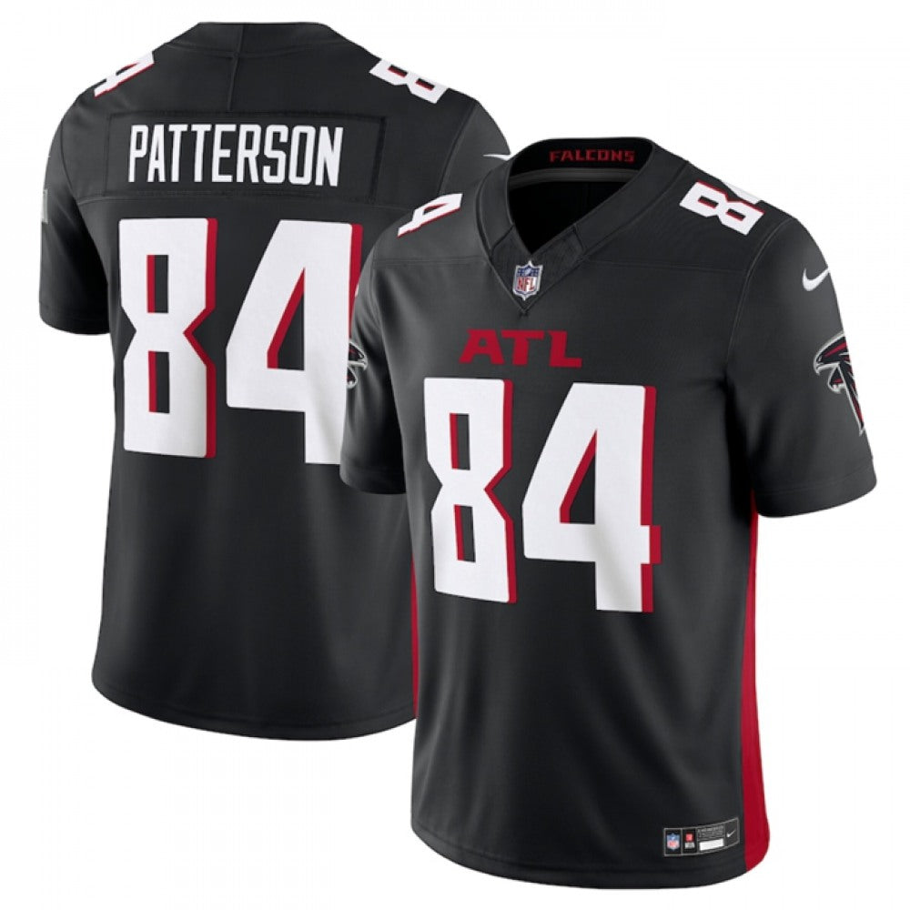 Men's Atlanta Falcons #84 Cordarrelle Patterson Black 2023 F.U.S.E. Vapor Untouchable Limited Stitched Football Jersey 