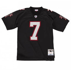Men's Atlanta Falcons #7 Michael Vick 2002 Black Stitched Jersey 