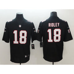 Men's Atlanta Falcons #18 Calvin Ridley Black 2018 NFL Draft Vapor Untouchable Limited Jersey 