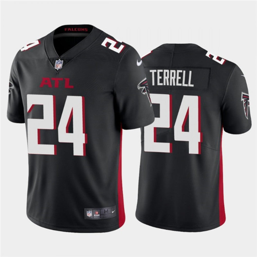 Men's Atlanta Falcons #24 A.J. Terrell New Black Vapor Untouchable Limited Stitched NFL Jersey 