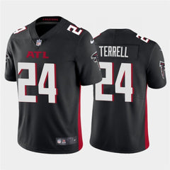 Men's Atlanta Falcons #24 A.J. Terrell New Black Vapor Untouchable Limited Stitched NFL Jersey 