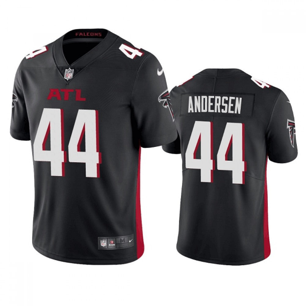 Men's Atlanta Falcons #44 Troy Andersen Black Vapor Untouchable Limited Stitched Jersey 