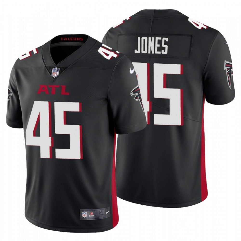 Men's Atlanta Falcons #45 Deion Jones New Black Vapor Untouchable Limited Stitched Jersey 