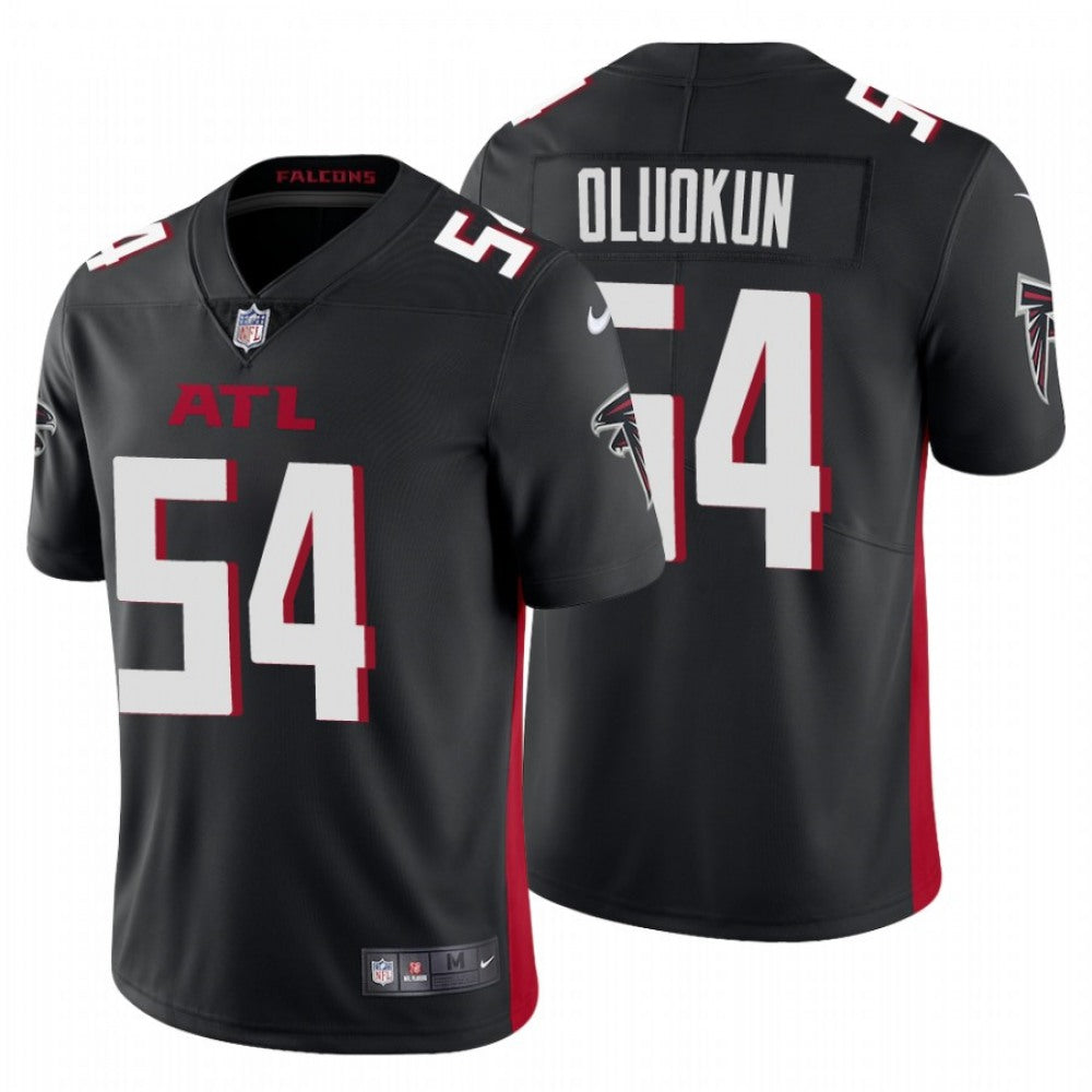 Men's Atlanta Falcons #54 Foyesade Oluokun New Black Vapor Untouchable Limited Stitched Jersey 