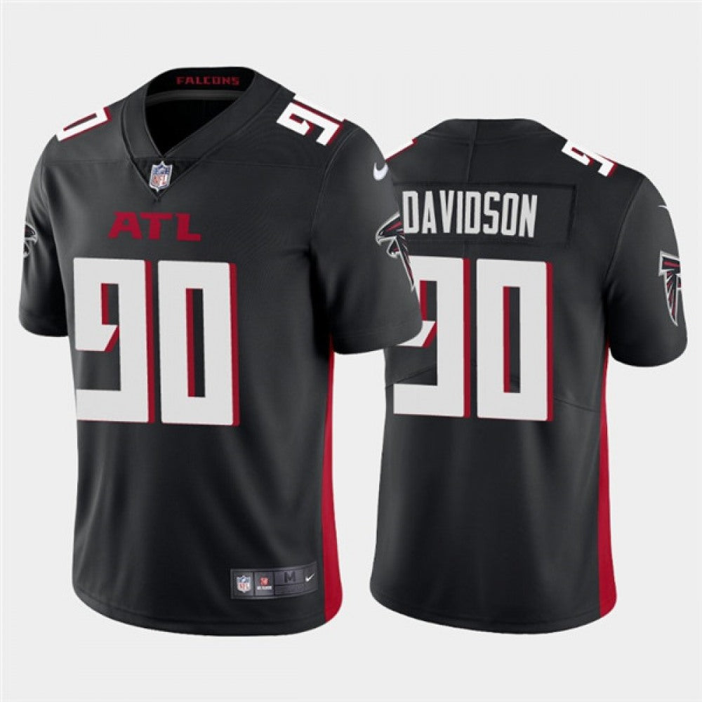 Men's Atlanta Falcons #90 Marlon Davidson New Black Vapor Untouchable Limited Stitched NFL Jersey 