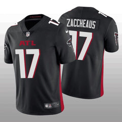 Men's Atlanta Falcons #17 Olamide Zaccheaus Black Vapor Untouchable Stitched Football Jersey 