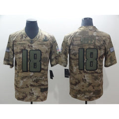 Men's Atlanta Falcons #18 Calvin Ridley 2018 Camo Salute to Service Limited Stitched NFL Jersey 