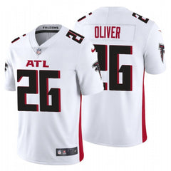 Men's Atlanta Falcons #26 Isaiah Oliver New White Vapor Untouchable Limited Stitched Jersey 