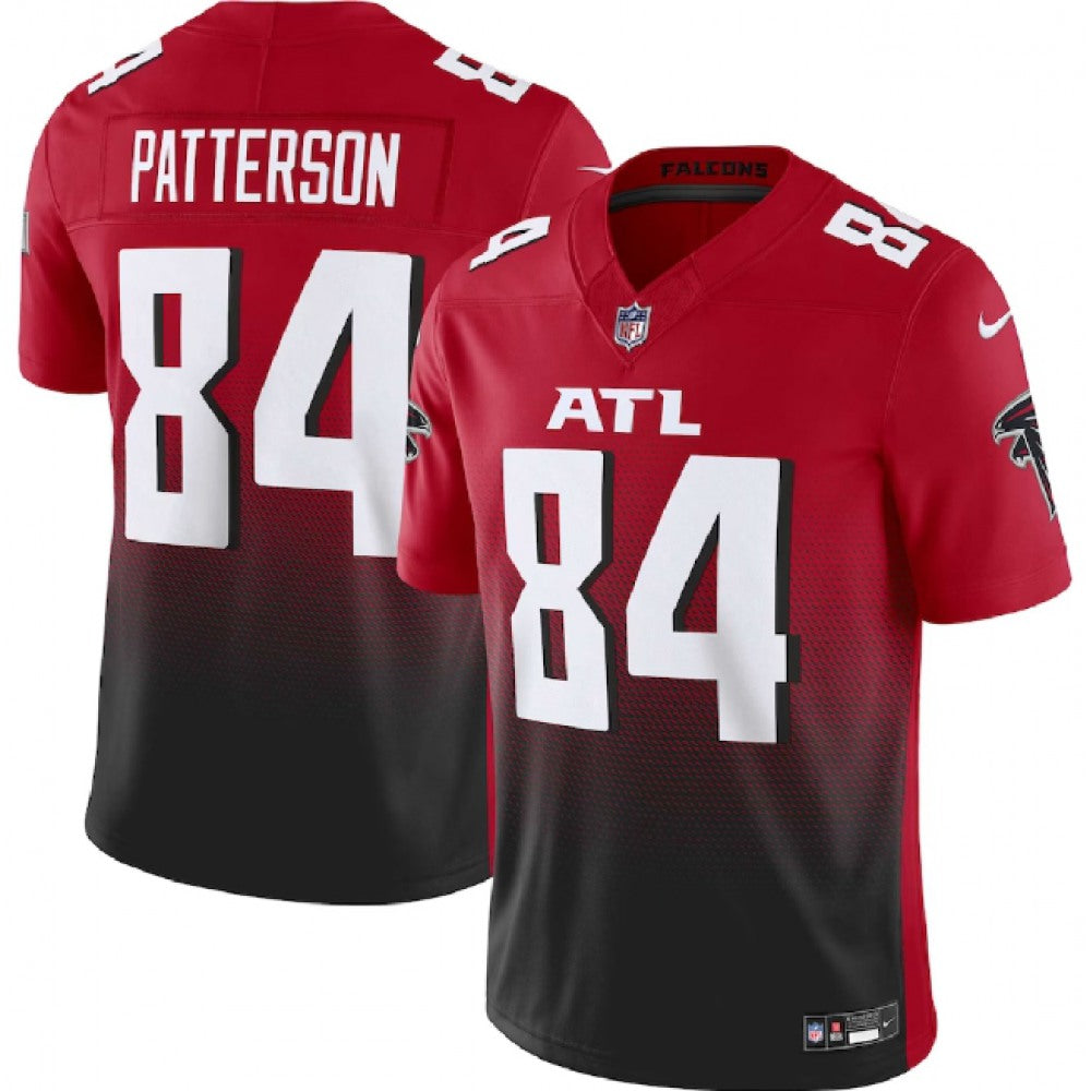Men's Atlanta Falcons #84 Cordarrelle Patterson Red/Black 2023 F.U.S.E. Vapor Untouchable Limited Stitched Football Jersey 