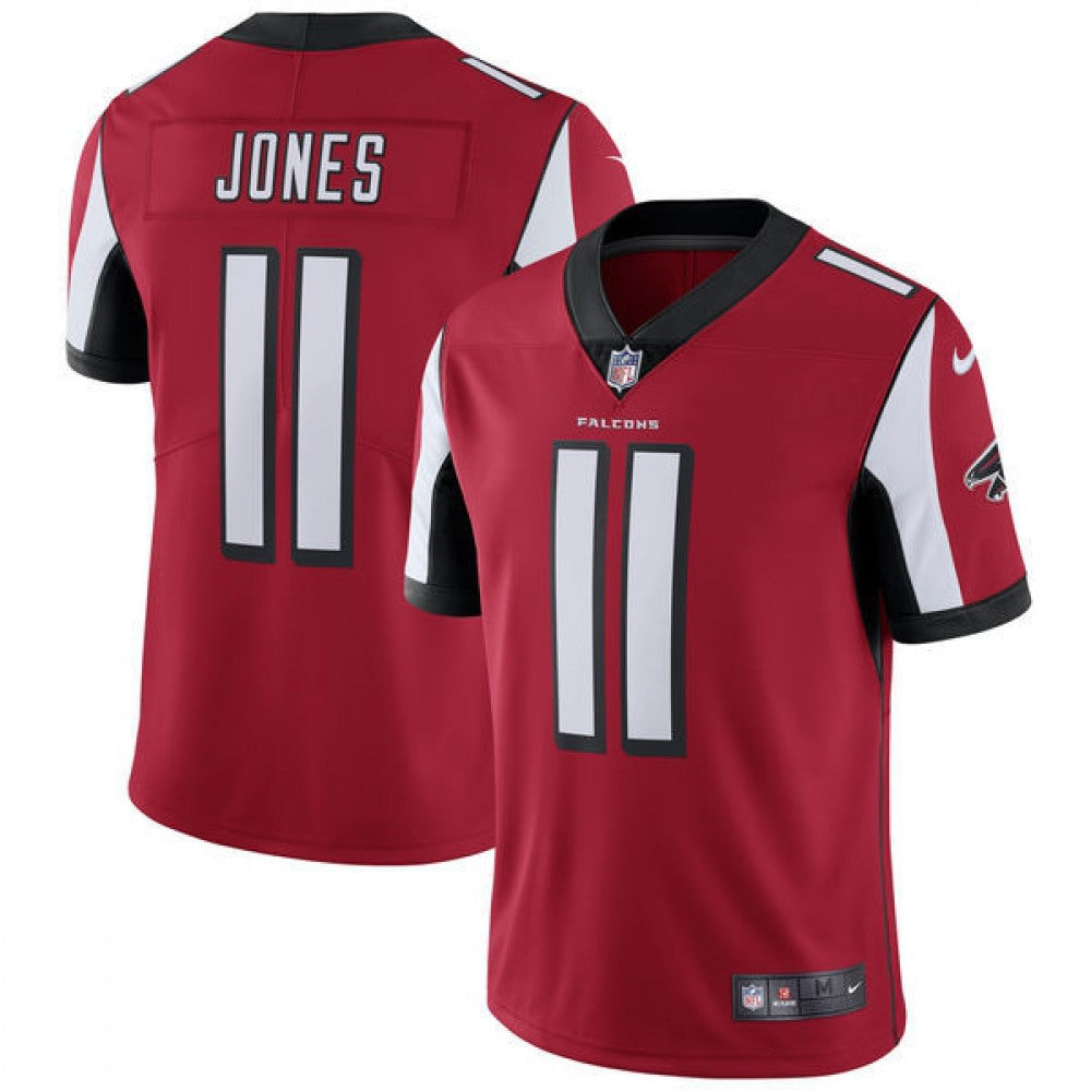 Men's Atlanta Falcons #11 Julio Jones Red Vapor Untouchable Limited Stitched NFL Jersey 