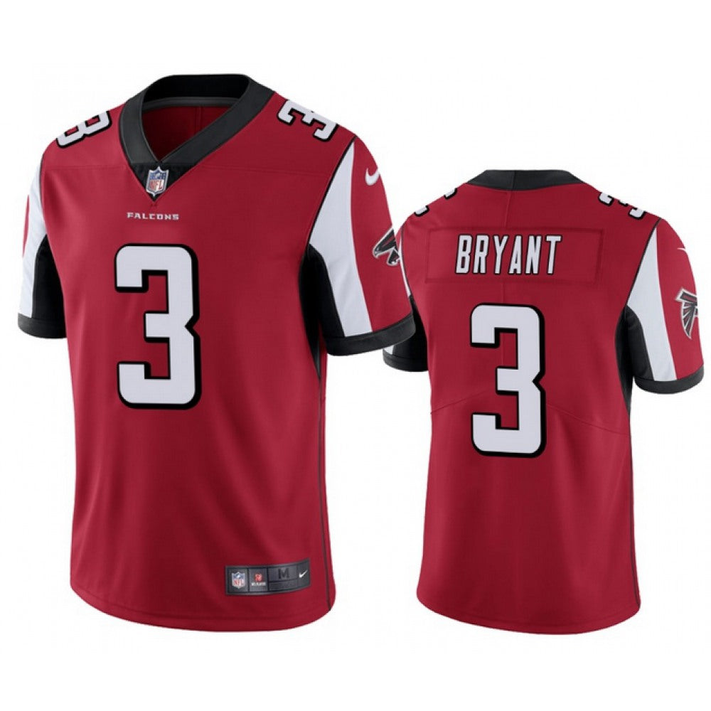 Men's Atlanta Falcons #3 Matt Bryant Red Vapor Untouchable Limited Stitched NFL Jersey 