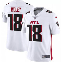 Men's Atlanta Falcons #18 Calvin Ridley New White Vapor Untouchable Limited Stitched NFL Jersey 