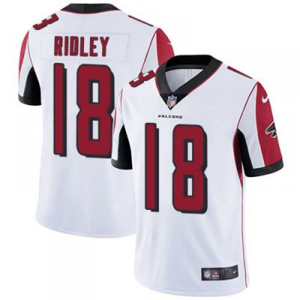 Men's Atlanta Falcons #18 Calvin Ridley White Vapor Untouchable Limited Stitched NFL Jersey 
