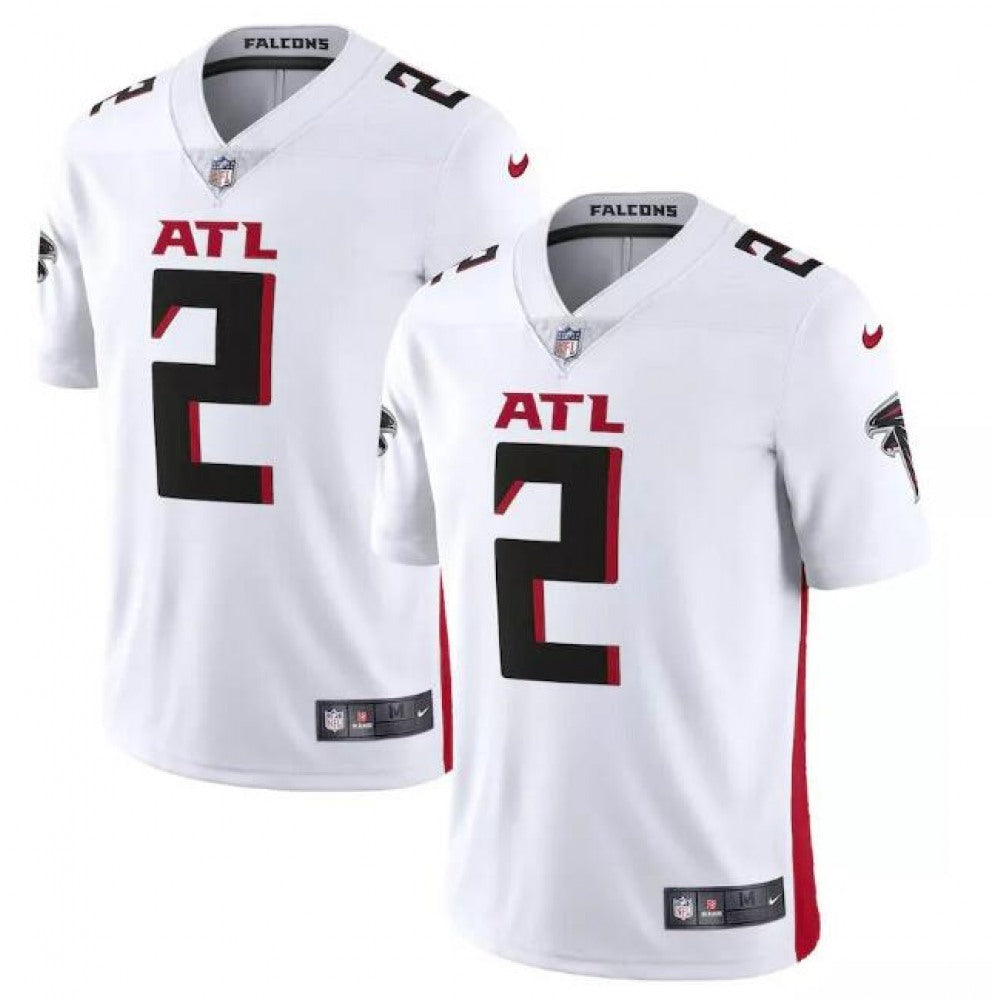 Men's Atlanta Falcons #2 Matt Ryan New White Vapor Untouchable Limited Stitched NFL Jersey 