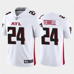 Men's Atlanta Falcons #24 A.J. Terrell New White Vapor Untouchable Limited Stitched NFL Jersey 