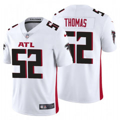 Men's Atlanta Falcons #52 Ahmad Thomas New White Vapor Untouchable Limited Stitched NFL Jersey 