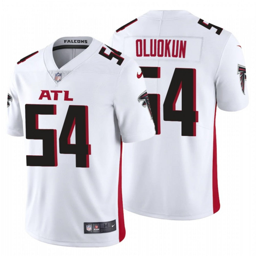 Men's Atlanta Falcons #54 Foyesade Oluokun New White Vapor Untouchable Limited Stitched Jersey 