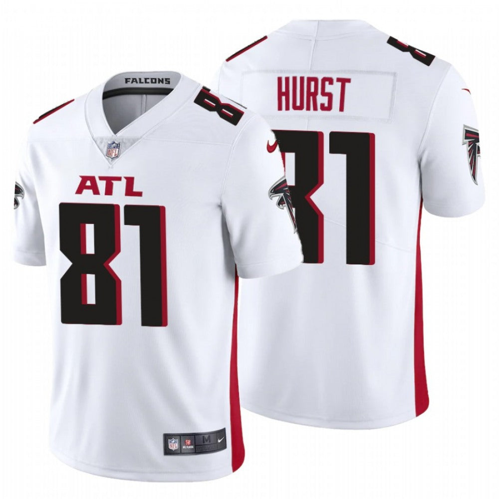 Men's Atlanta Falcons #81 Hayden Hurst New White Vapor Untouchable Limited Stitched Jersey 