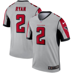 Men's Atlanta Falcons #2 Matt Ryan Inverted Legend NFL Jersey 