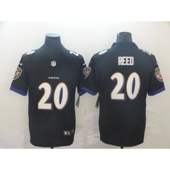 Men's Baltimore Ravens #20 Ed Reed Black Vapor Untouchable NFL Jersey 