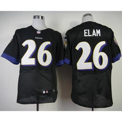 Ravens #26 Matt Elam Black Alternate Men's Stitched NFL New Elite Jersey 