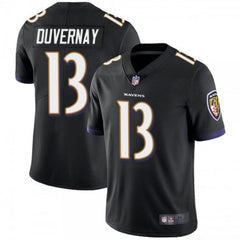 Men's Baltimore Ravens #13 Devin Duvernay Black Vapor Untouchable Limited Jersey 