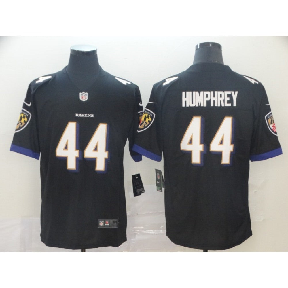 Men's Baltimore Ravens #44 Marlon Humphrey Black Vapor Untouchable Limited NFL Jersey 