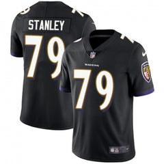 Men's Baltimore Ravens #79 Ronnie Stanley Black Vapor Untouchable Limited Stitched NFL Jersey 