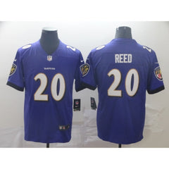 Men's Baltimore Ravens #20 Ed Reed Purple Vapor Untouchable NFL Jersey 